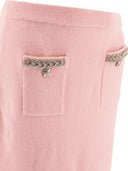 Self Portrait Embellished Midi Skirt