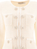 Self Portrait Knit Dress With Buttons