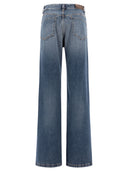 Brunello Cucinelli Jeans With Shiny Tab