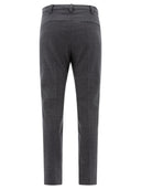 Pantaloni di sigaretta di lana di Brunello Cucinelli con monili