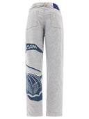 Burberry "Ekd" Oversized Jeans