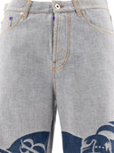 Burberry "Ekd" Oversized Jeans