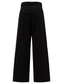 Max Mara S "Dina" Wide Gabardine Trousers