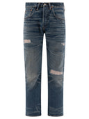 RRL av Ralph Lauren "Sutton" reparerte selvedge jeans