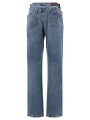 Brunello Cucinelli jeans "autentico" con scheda luccicante