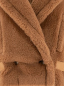 Max Mara Biker Coat in Teddy Fabric