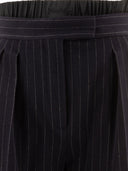Max Mara "Piroghe" Pinstriped Trousers