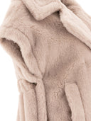 Max Mara Teddy Fabric Short Cape