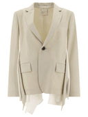 Sacai combinato blazer