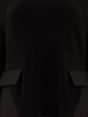 Sacai "Chalk Stripe X Knit" Sweater