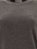 Brunello Cucinelli Kaschmirpullover mit glänzenden Manschettendetails