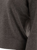 Brunello Cucinelli Kaschmirpullover mit glänzenden Manschettendetails