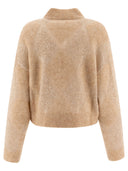 Brunello Cucinelli Wolle und Mohair "Schillerner Argyle" -Pullover