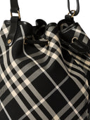 Burberry "Medium Check" Eimerbeutel
