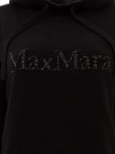 Max Mara S "Gorizia" Knit Hoodie In Wool And Cashmere