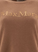 Max Mara S "Kassel" Wool And Cashmere Sweater With Logo