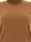 Maglione di dolcevita di lana di lana Mara