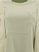 Sacai "Nylon Twill X Cotton Jersey" T Shirt