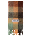 Acne Studios Mohair Check Scarf