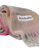 Acne Studios Check Mohair Scarf