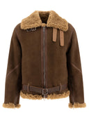 Burberry Shearling Aviatorjacke