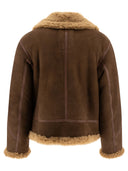 Burberry Shearling Aviatorjacke