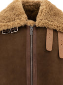 Burberry Shearling Aviatorjacke