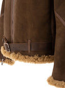 Burberry Shearling Aviatorjacke