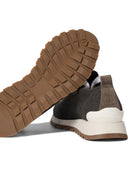 Brunello Cucinelli "Sparkling Precious Eyelets" Sneakers