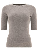 Brunello Cucinelli geribbeld Cashmere Sparling -trui