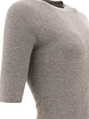 Brunello Cucinelli geribbeld Cashmere Sparling -trui
