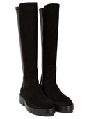 Botas Casadei con inserciones de gamuza