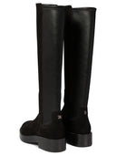 Botas Casadei con inserciones de gamuza