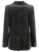 ETRO Double Breasted Velvet Blazer