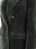 ETRO Double Breasted Velvet Blazer