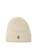Moncler Grenoble geribbelde wollen beanie