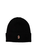 Moncler Grenoble Rippes Woll Beanie