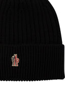 Moncler Grenoble Rippes Woll Beanie