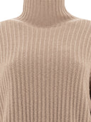 Maglione a dolcevita Peserico con Lurex