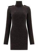 Alexander Mc Queen Ribbed Mini Dress