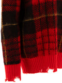 Alexander Mc Queen "Tartan Distressed" Sweater