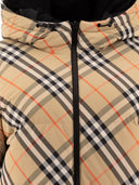 Burberry omkeerbare check down jas