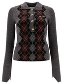 Ganni Diamond Polo -Hemd