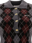 Ganni Diamond Polo -Hemd