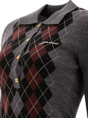 Ganni Diamond Polo -Hemd