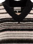 Ganni "Fair Isle"조끼