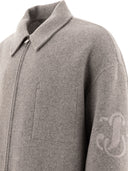 Cappotto di lana jil levigatrice