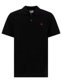 Alexander Mc Queen "Inverted Skull" Polo Shirt
