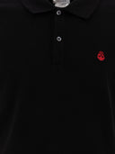 Alexander Mc Queen "Inverted Skull" Polo Shirt