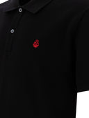 Alexander Mc Queen "Inverted Skull" Polo Shirt